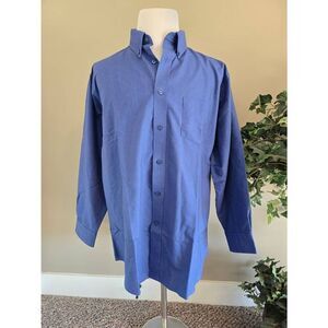 Affinity Apparel Men's Dress Shirt Sz 17.5